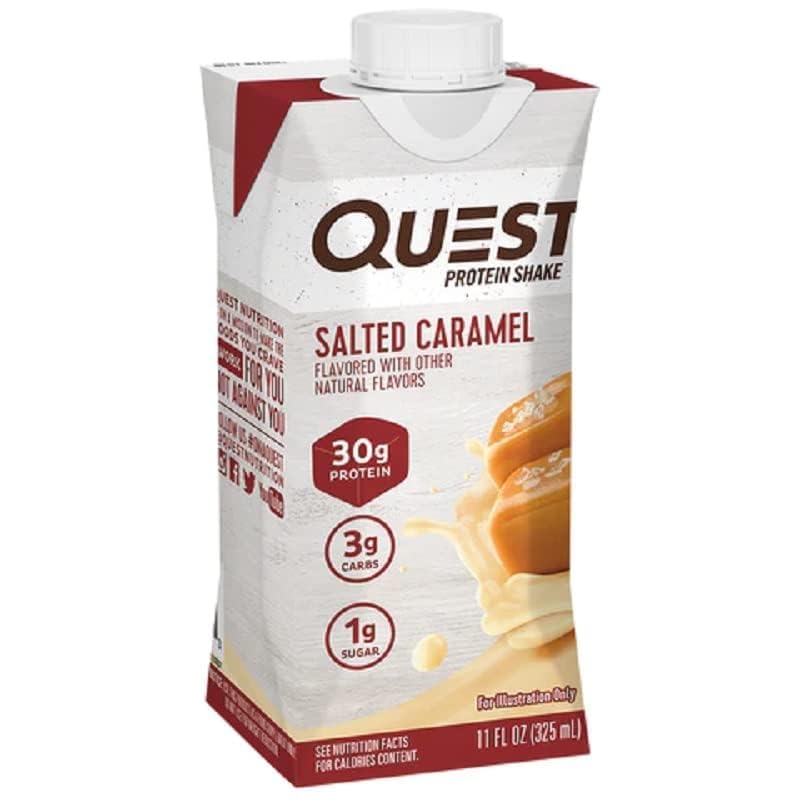 Protein Shake, Salted Caramel, High Protein, Low Carb