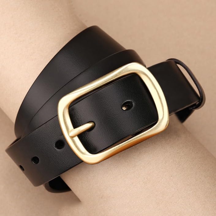 JSEIAJB Needle Buckle Belt For Men's Versatile Retro Belt For Middle-aged And Young2