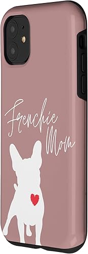 Miniatura 2 de Funda para iPhone 11 Frenchie Mom Bulldog Francés Misty Brown