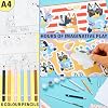 Bluey 4-in-1 Art Kit for Kids with Coloring Pages, Scratch Art, Watercolors, Stickers & Pencil, Fun DIY Craft Supplies Set, Gifts for Kids (Multi 4-in-1 Set) #3
