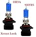 Produktbild - XENON WEISSE OPTIK - Halogen Auto Lampen 12V UV-Kristallglas für Abblendlicht, Fernlicht, Zusatzscheinwerfer und Nebelscheinwerfer nach Wahl. INION® (2x HB3A 9005XS)