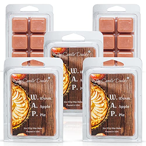 W.A.P. - Warm Apple Pie Scented Melt- Maximum Scent Wax - 1 Pack -2 Ounces- 6 Cubes WAPGreat Unique Funny Gift for Women, Men, BFF, Best Friend, Wife, Mom, Sister, Daughter, Girlfriend Partner - Thumbnail 5