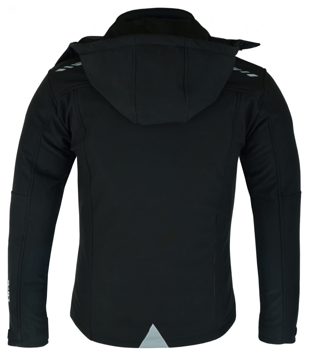 LOVO - Chaqueta Moto Hombre Softshell con Protecciones - Cazadora Moto Hombre Invierno y Primavera - Ropa de Moto Segura y Cómoda