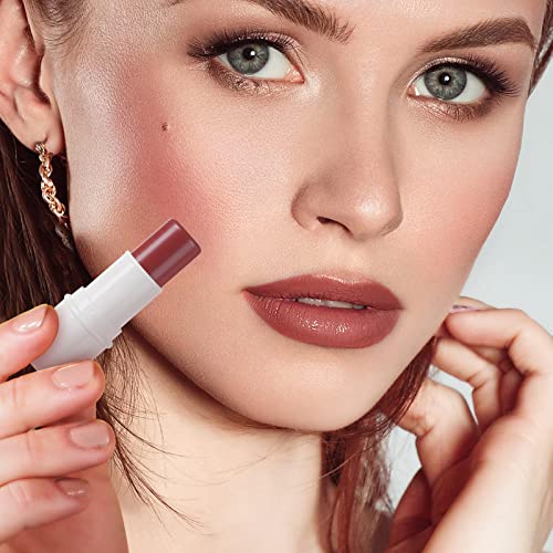 Meicoly 4Pcs Multi Stick Set,Contour Stick,Blush Stick, Highlight Stick,Moisturizer Stick,4 In 1 Facial Repair Shading Stick For Young Mature Older Women, Makeup Sticks Cream Face Blush For Cheeks Lip Eye #TOP4