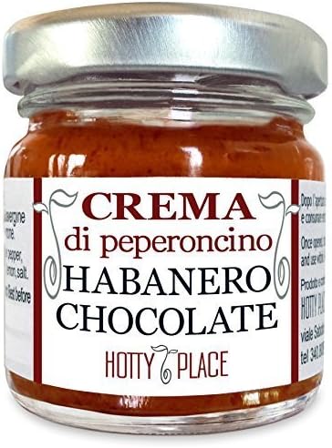Habanero Chocolate Chili Paste Full Aromatic Taste Medium Hot Peppers 30g