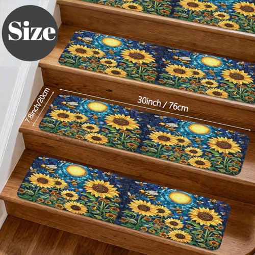 Alfombras para escaleras interiores que alegran tu hogar familiar 4