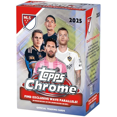Topps Chrome MLS 2025 - Factory Sealed - Value Box