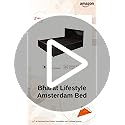 Image of Bharat Lifestyle Amsterdam Engineered Wood Queen Bed Without Storage | Matte Finish | Double Bed for Bedroom & Living Room | Knock Down Delivery | 1 Year Warranty | 72x60 Inch Mattress Size