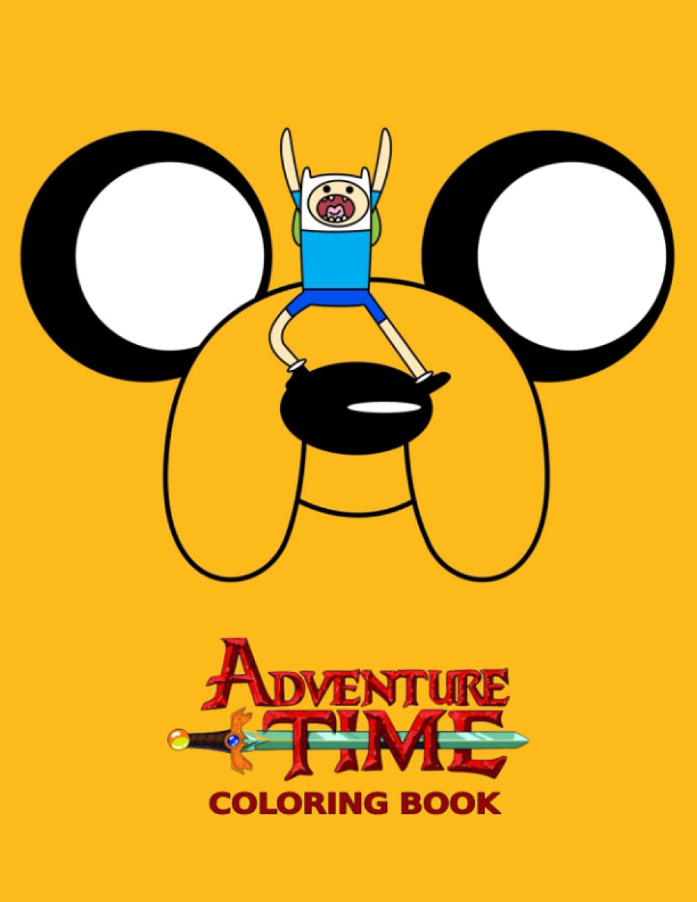 Buy Adventure Time Coloring Book: Unleash your imagination with +40