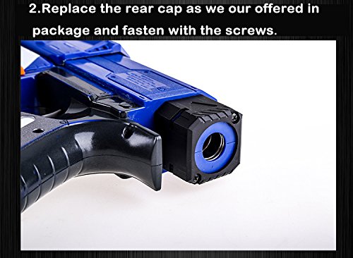 Worker Mod Rear Cap Tunring Connector Cap For Nerf N-Strike Elite Retaliator #TOP6