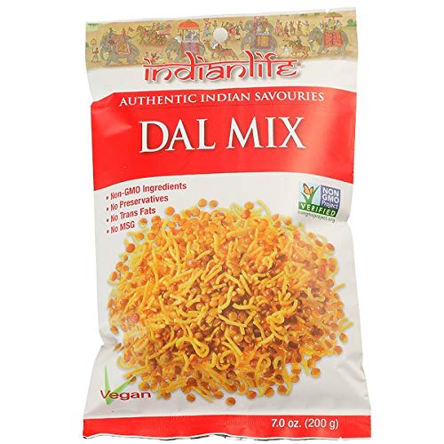 Indianlife Authentic Indian Savories Dal Mix 8pkts x 7oz (200g)