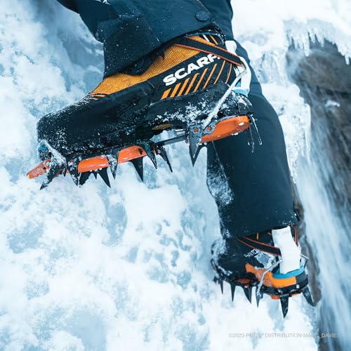 Petzl Erwachsene Steigeisentasche Fakir, Schwarz/Rot, One Size, V01, 27 x 12 x 10 cm