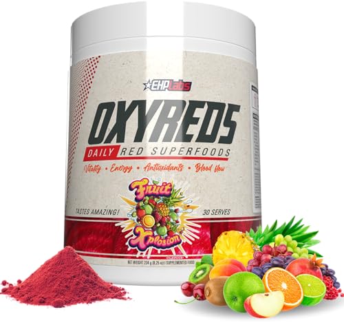 EHP Labs OxyReds Superfood Beets Powder - Nitric Oxide Supplement...