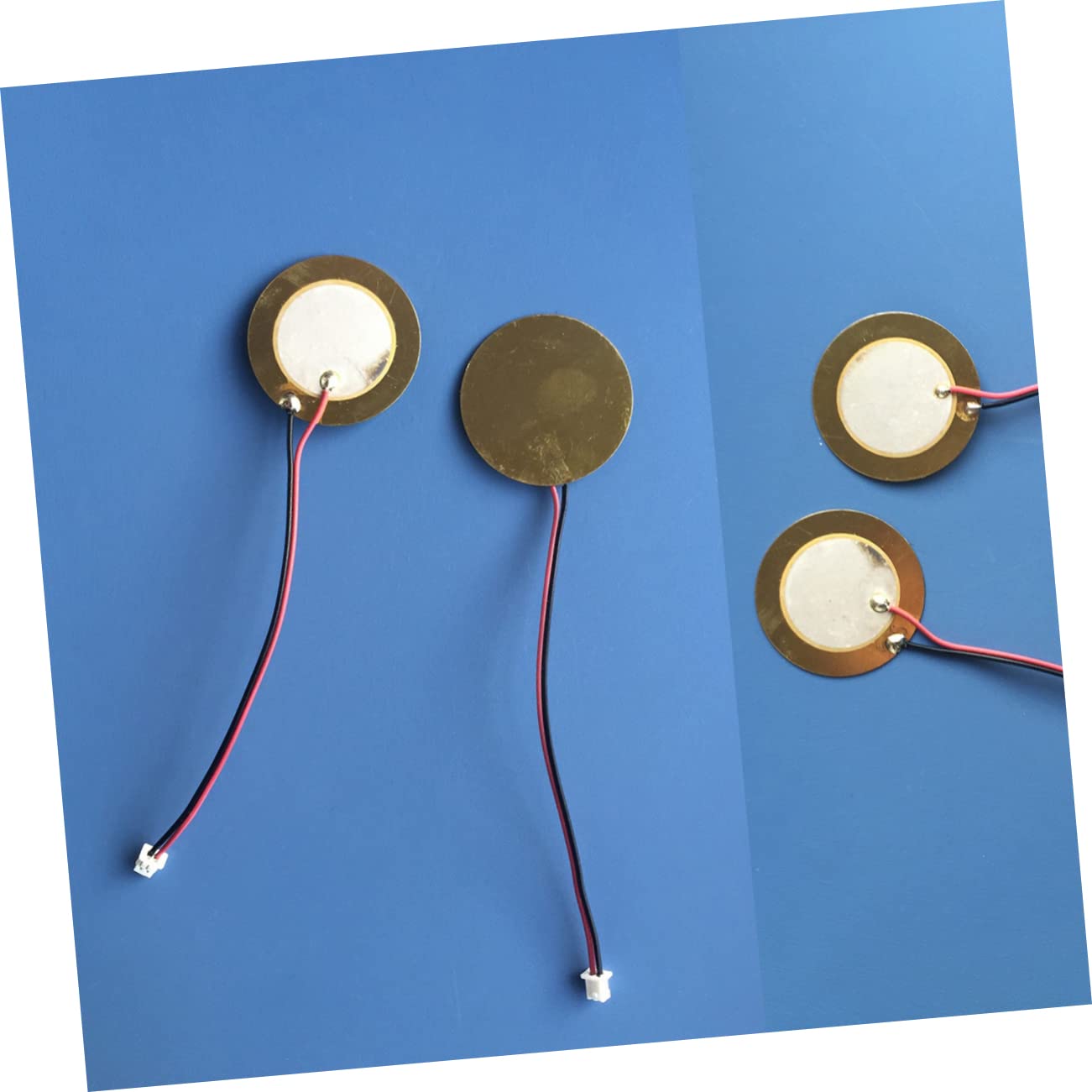 ibasenice Elements 27mm Brass Diameter Thin Light Contactless for Acoustic Pickup