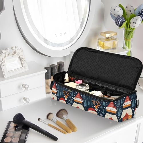Bolsa de viaje para herramientas de cabello con protección resistente al calor y organizador portátil miniatura 7