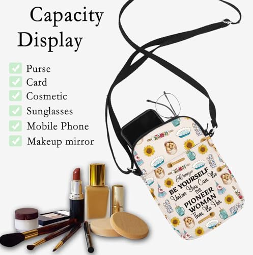CHOORO Pioneer Woman Gift Be The Pioneer Woman Then Be Her Crossbody Bag Woman Chef Gift4