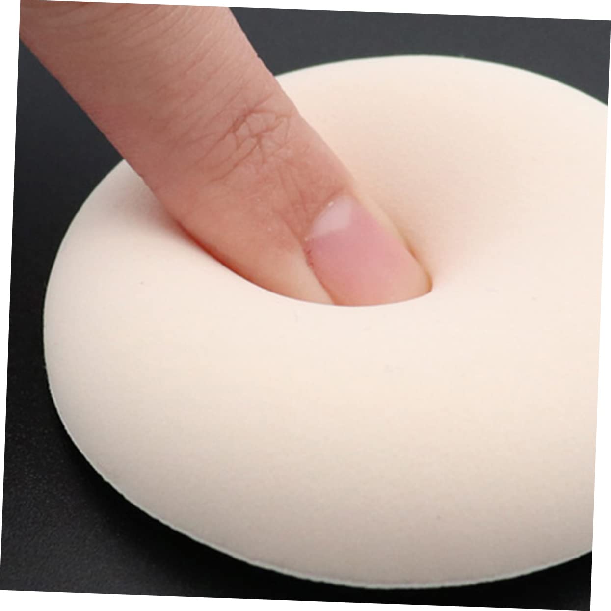 Healeved Beauty Makeup Puff Pcs Round Cotton Pads Face Powder Puff for Women Girls Soft Sponge for Foundation Cream