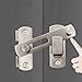 Door Latch Lock for Door and Window Sliding Lock bar Bolt barn Sliding Latch (180 Degree)