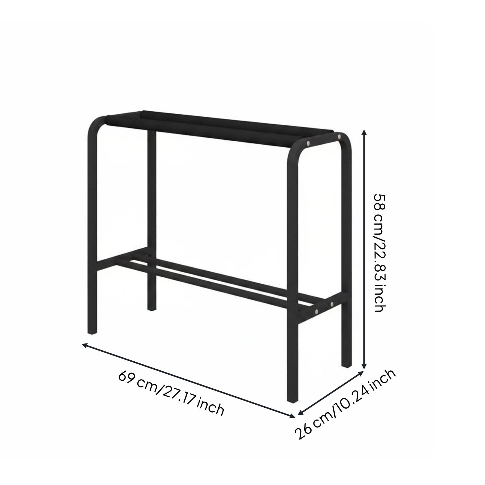 Estante de Raquetas de Pared Ahorra Espacio Estante Almacenamiento Deportivo Resistente para Gimnasio, Negro YMQ01-B