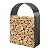 Leomru Heavy Duty Firewood Storage Shed, Galvanized Steel Firewood Rack Holder Wood Shed, Indoor Outdoor Log Rack Fireplace Fire Pits Wood Pile Storage Holder Lumber Rack (Arch)