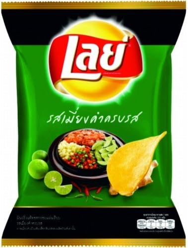 Lay's Potato Chip Miang-kum Flavor (Authentic Thai Flavor) 55 G. X 2 Pcs.