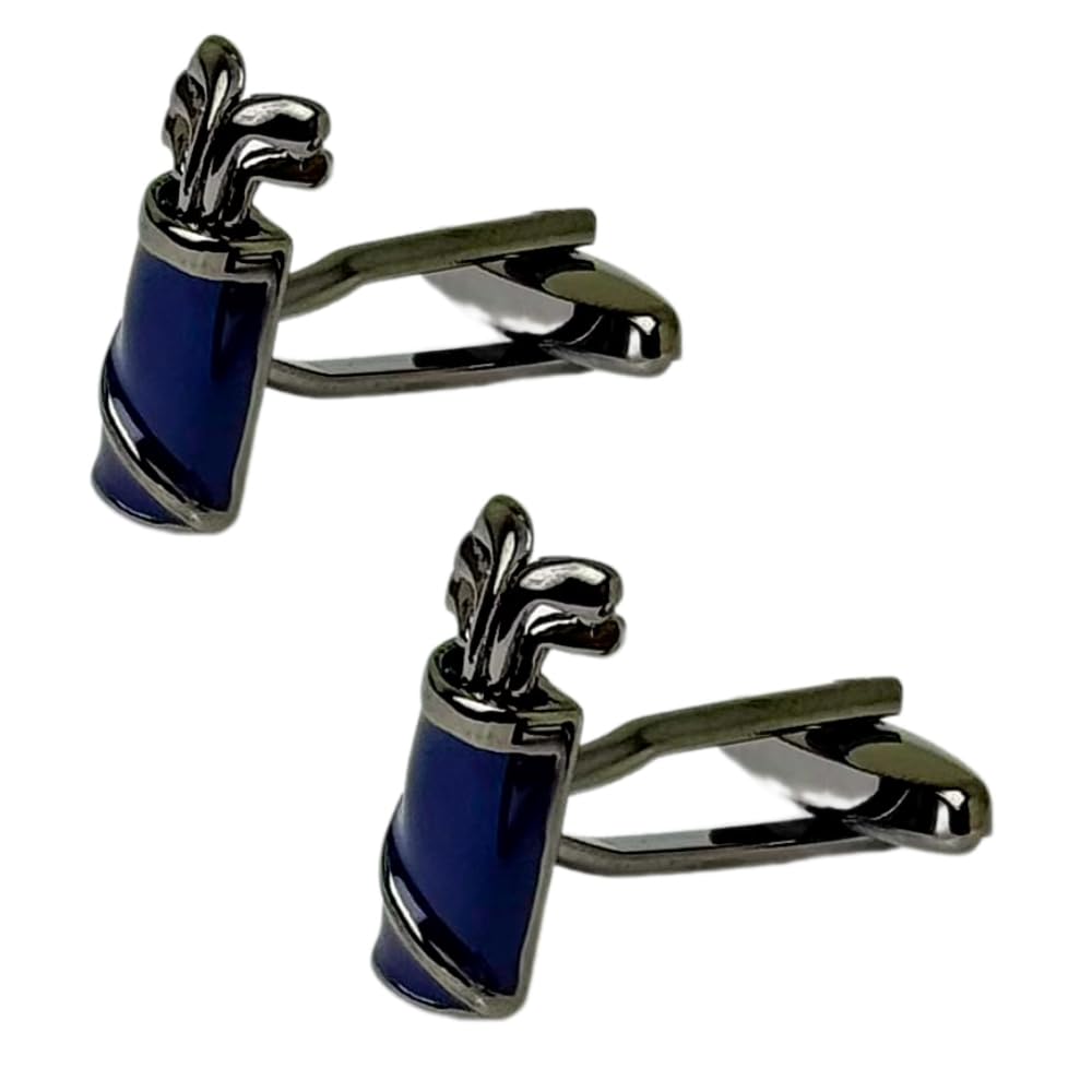 Brass Cufflinks For Men - Quirky Design-image-7