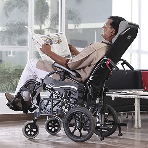 Silla de ruedas basculante de aluminio plegable 'Vip'