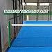 Otoolling Round Tennis Posts with Net Crank Outdoor Heavy Duty Professional Green Tennis Permanent Court Kit for Net Quick Fixation System Equipped with a Cable Reel