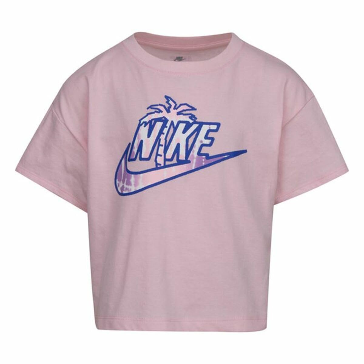 T-shirt à Manches Courtes Nike pour Enfant - Rose