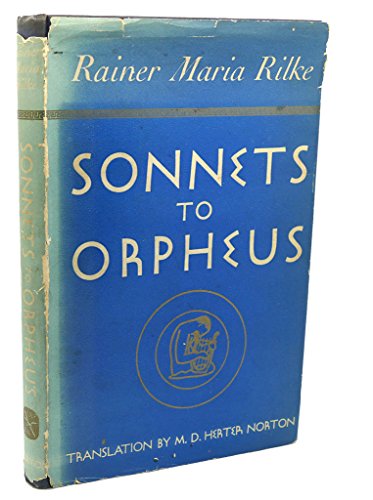 Sonnets to Orpheus B0007DRH7O Book Cover
