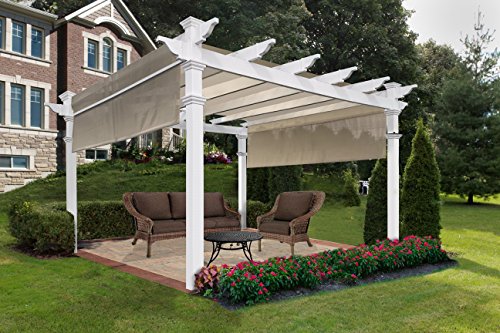Monterey 12' x 12' Vinyl Pergola