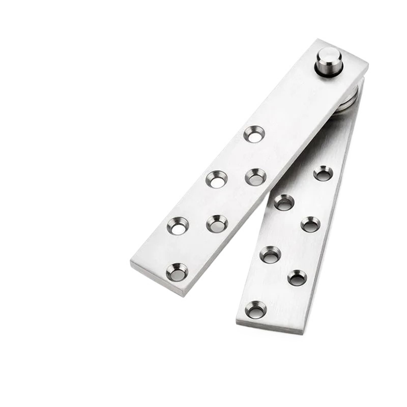 Kdhcvkz One Color 1Pcs Thickened Stainless Steel 360 Degree Hinge Wooden Door Hinge(4 Inch)