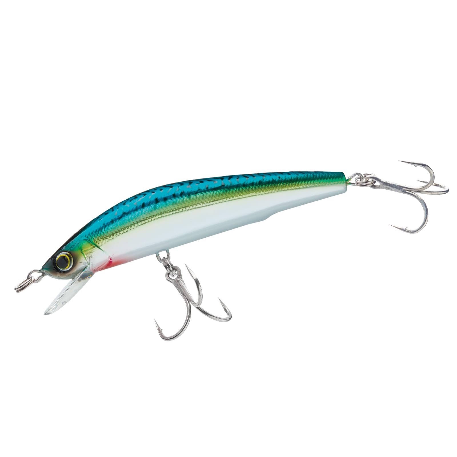 Yo-Zuri Mag Minnow Floating Diver Lure, Holographic Green Mackerel, 5-Inch