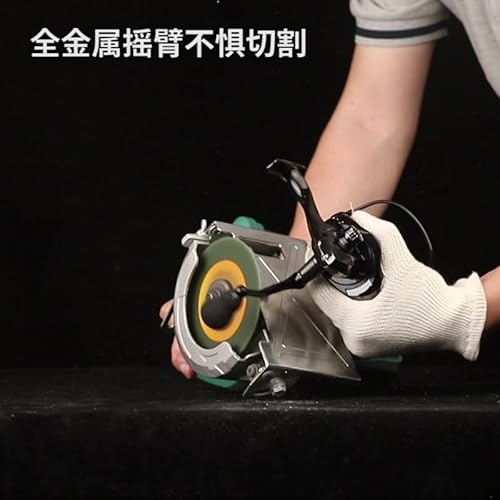 بكرة صيد معدنية بالكامل، بكرة دوارة، عجلة صنارة البحر، عجلة صيد مرساة، رمي طويل (HE II-7000 (ايفا شيغارو))