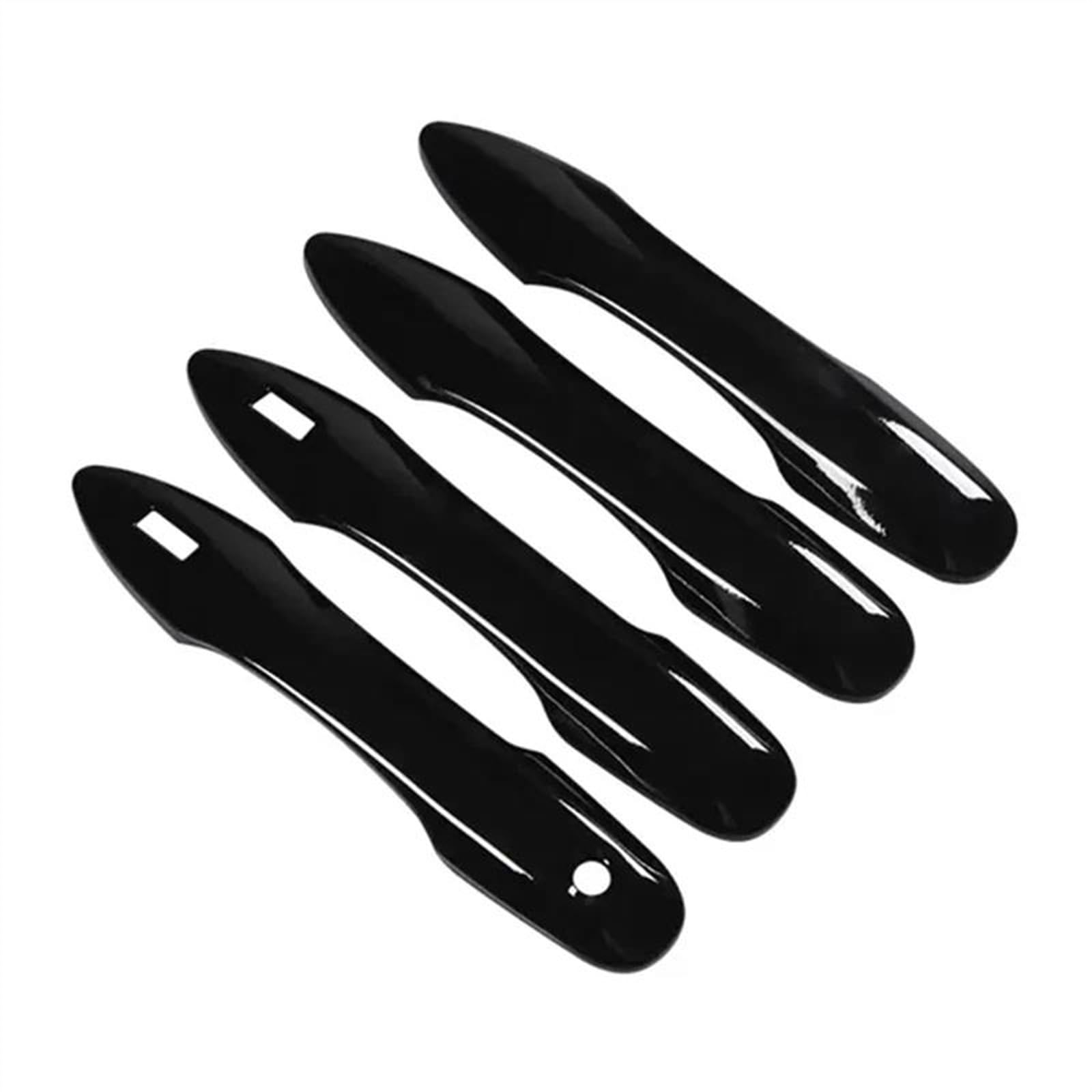 Kjhopy One Color Side Door Handle Cover Car Exterior Protector Chrome Scratch Protection For Toyota For Corolla Hatchback 19-23 Exterior Door Handle