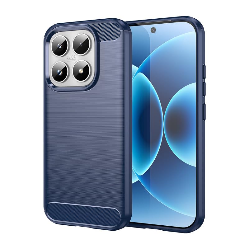 Image of Basic Case for Xiaomi 17 (Carbon Fibre Blue)