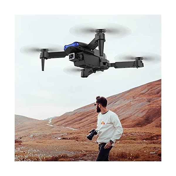 Ya-tubit 4k Duale Kamera-Drohne Für Erwachsene Und Kinder, Faltbare Mini-Drohne Quadcopter-Spielzeug Mit Remote-Contol… – Bild 6