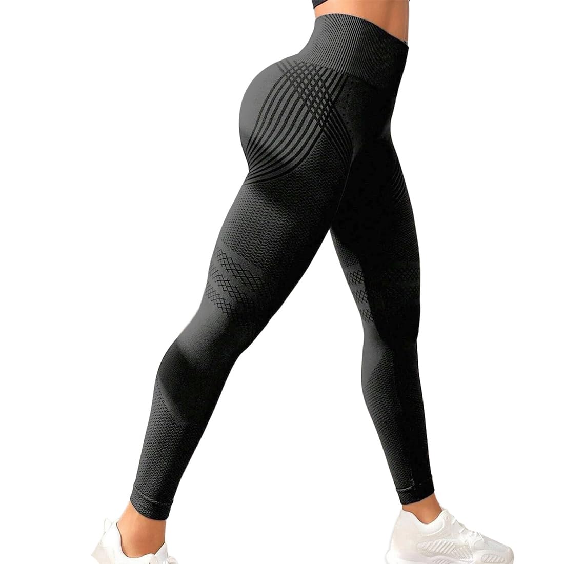 Legging 3D – Redefine tu Silueta sin Esfuerzo Pantalones Deportivos Ajustados para Mujer