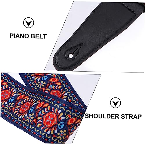 GOOHOCHY Sangle De Guitare Saxophone Accessoires Sangles De Guitare Électrique Sangles Réglables Guitare Sling Guitare Courroie De Cou Guitare Bandoulière Guitare Ceinture Sangle - Les Beatles, Paul McCartney, John Lennon, RIngo Starr, George Harrison GOOHOCHY Sangle De Guitare Saxophone Accessoires Sangles De Guitare Électrique Sangles Réglables Guitare Sling Guitare Courroie De Cou Guitare Bandoulière Guitare Ceinture Sangle – Image 3