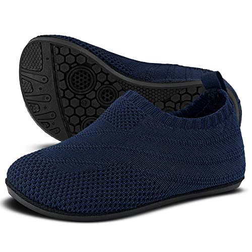 Sosenfer Hausschuhe Kinder Junge mädchen rutschfeste Leichte Pantoffeln für Kleinkinder Hüttenschuhe Slipper unisex-SHLAN-31
