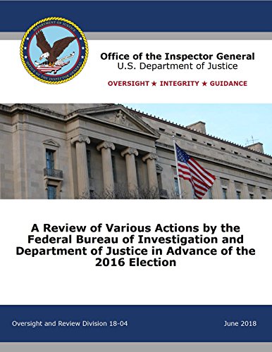 A Review Of Various Actions By The Federal Bureau Of Investigation And a-review-of-various-actions-by-the-federal-bureau-of-investigation-and
