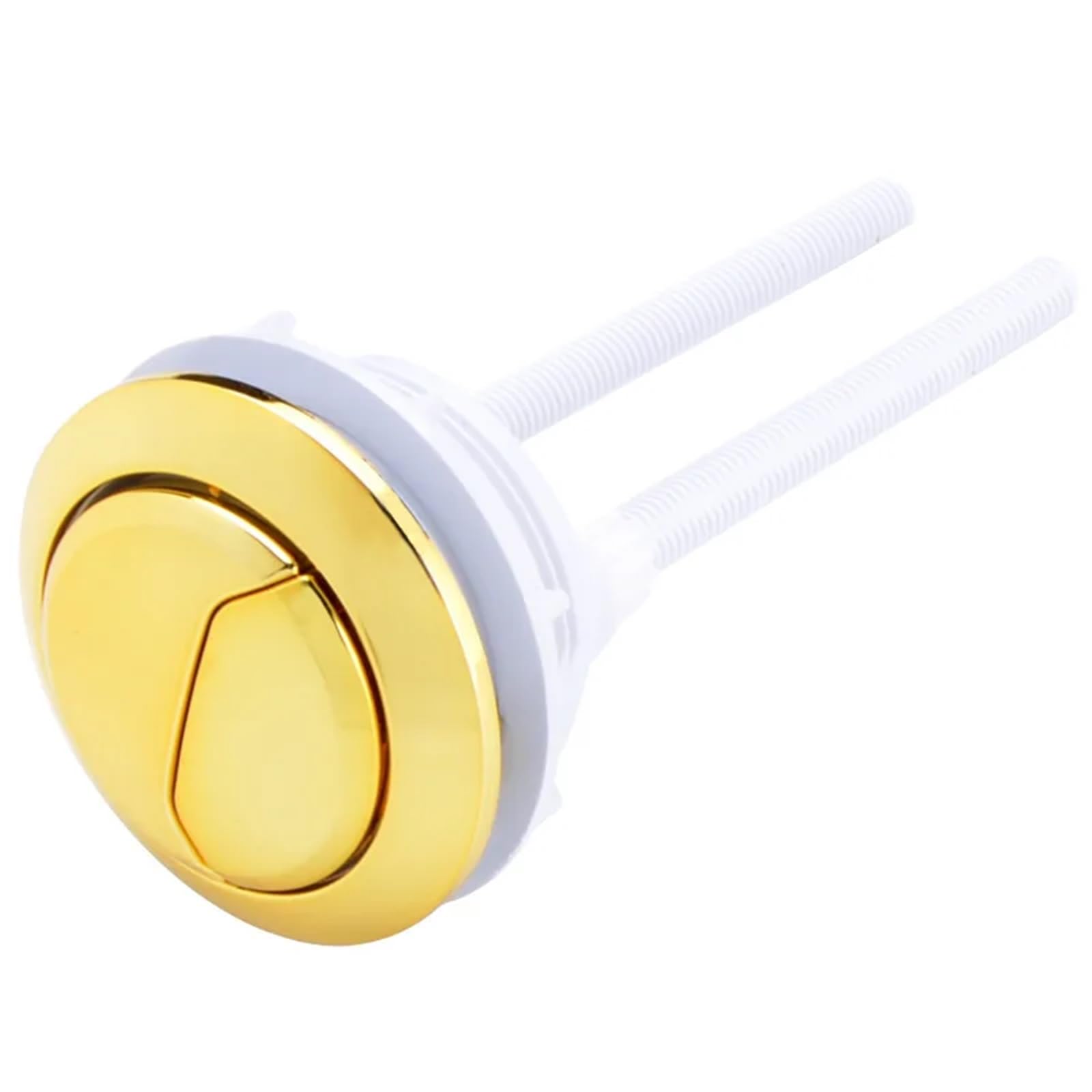 Toilettenspülungstaste 1PCS Dual Flush Wc Tank Taste 38mm/48mm/58mm Runde Form Closes Push Tasten bündig Ventile Schalter Bad Zubehör (Color : 2)