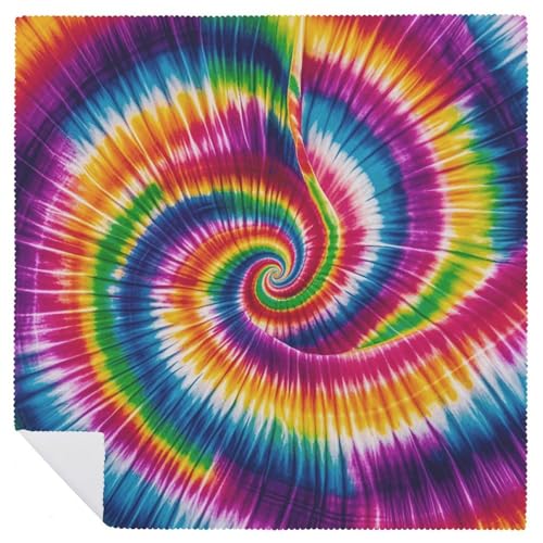 Servilletas de tela cuadradas multicolor 6 unidades miniatura 6