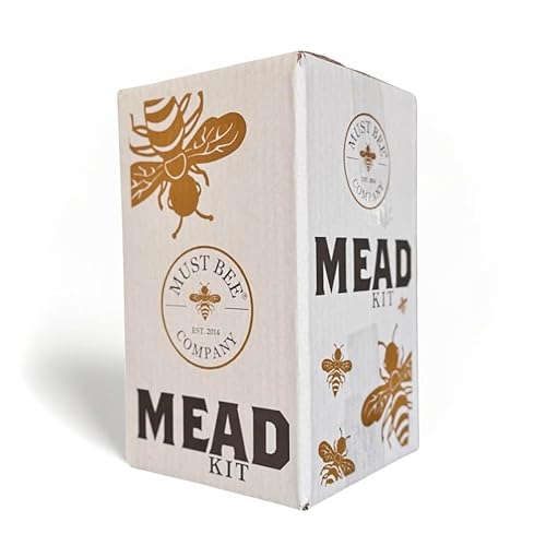 Mead Making Kit - DIY Fermentation- Complete Mead Making Kit to Brew 1 Gallon of Delicious Honeywine with Reusable Equipment from Must Bee Company