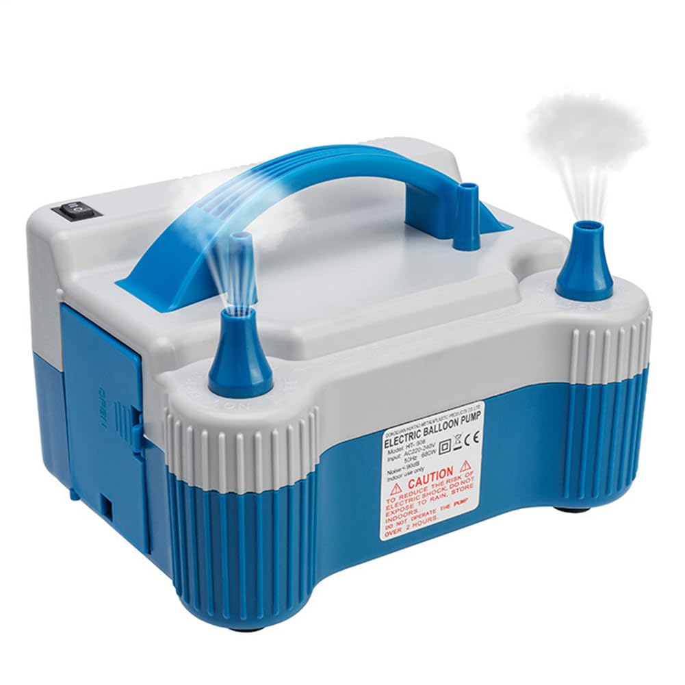 Pompa elettrica per palloncini - Gonfiatore portatile da 22 x 19 x 15 cm, materiale ABS