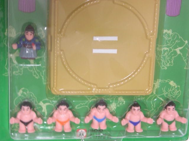 大相撲力士 塗装消しゴム 貴花田、若花田、小錦、曙、安芸ノ島、寺尾