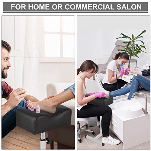 Poggiapiedi per pedicure, sedia da salone, poggiapiedi per pedicure, poggiapiedi regolabile, per massaggio spa, manicure, manicure, per la cura dei piedi, poggiapiedi - Image 3