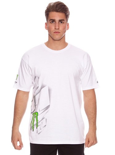 Monster Energy Camiseta Crisis Blanca L