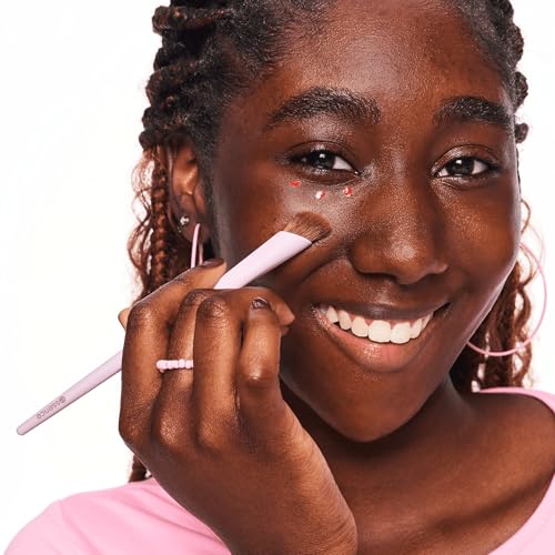 essence Concealer Brush, Nr. 01, Violett, vegan, Nanopartikel frei, 1er Pack (1pcs)