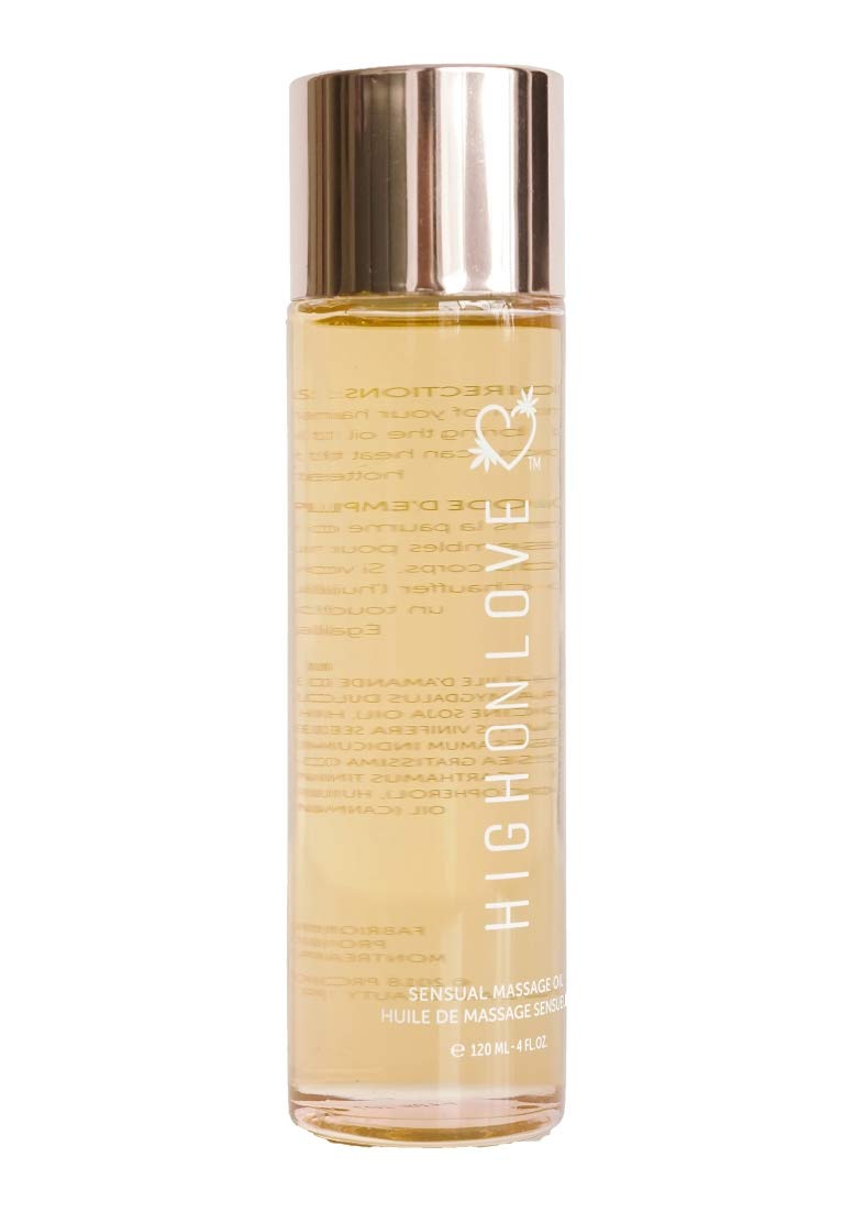 High On Love Olio da Massaggio Sensuale - Champagne/Fragola - 290 g